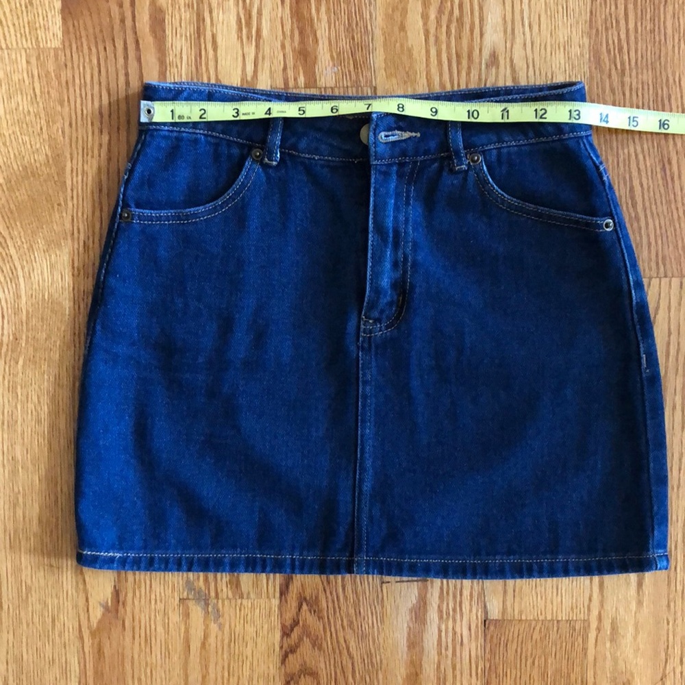 Denim skirt